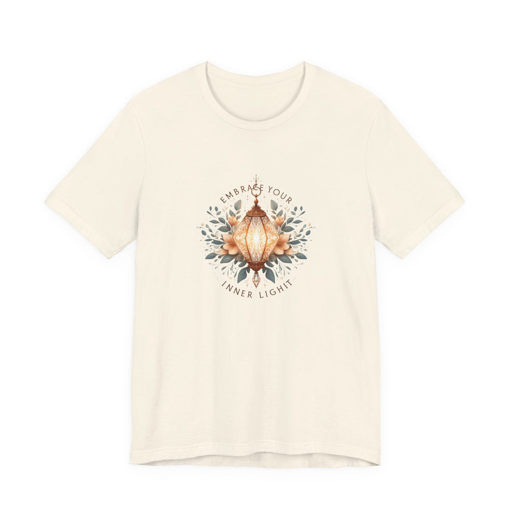 Lotus Lantern Tee — Embrace Your Inner Light Short Sleeve Shirt
