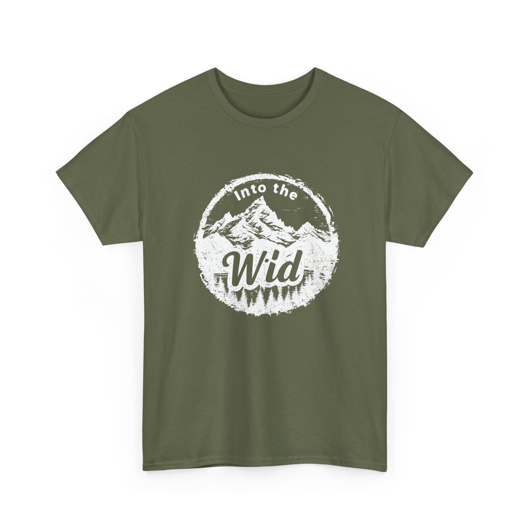 Into the Wild T-Shirt — Mountain Adventure Graphic Tee