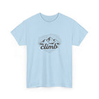 Climb Mountains Graphic Tee — Adventure Hiking T‑Shirt