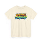 Embrace Diversity T-Shirt — Colorful Graffiti Pride Tee