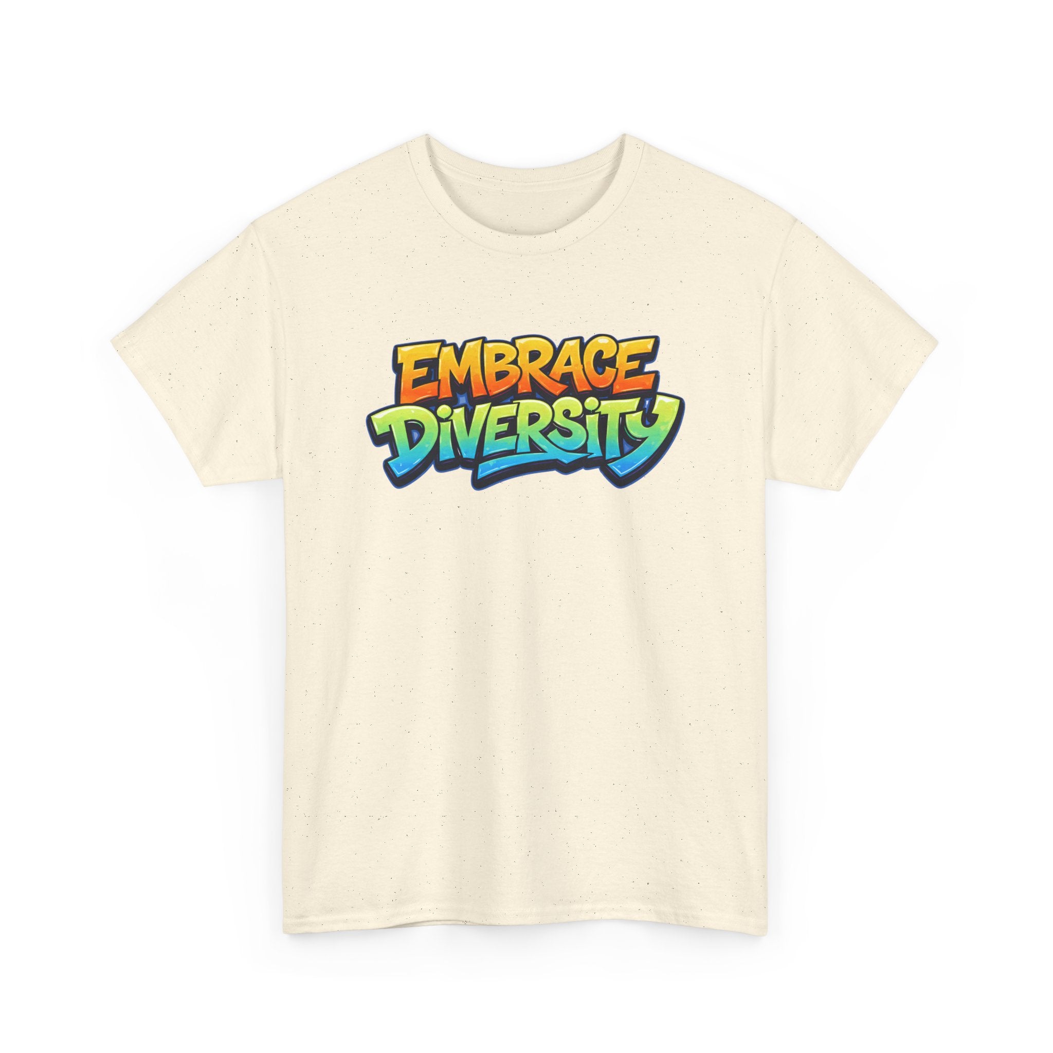 Embrace Diversity T-Shirt — Colorful Graffiti Pride Tee