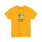 T-Shirt Vacation Vibes — "Mentally On Vacation" Beach Graphic Tee