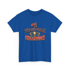 Trash Talk Champion T-Shirt — #1 Trophy Graphic Tee for Gamers & Sports Fans