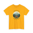 Hike More Worry Less T-Shirt — Nature Hiking Graphic Tee
