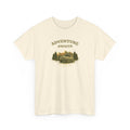 Adventure Awaits T‑Shirt — Vintage Camper Outdoor Graphic Tee