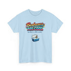 Barbecues Are Cool but this is a little cooler Funny Retro BBQ Tee