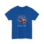 Gaming T-Shirt — 'Game On' Color Splash Controller Tee
