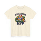 Funny Sports Fan Couch Potato 'Team Sedentary MVP' T-Shirt — Lazy Couch MVP Tee