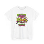 Pickleball Comic Style T‑Shirt  — "Small Court, Big Energy" Graphic Tee