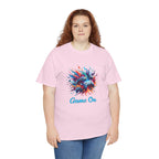 Gaming T-Shirt — 'Game On' Color Splash Controller Tee