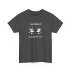 "I'm Weird. Glad You Like That." Weird Foxes T‑Shirt — Cute Retro Animal Tee