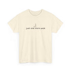 “just one more walk” Minimal Dog Walking Tee For Her