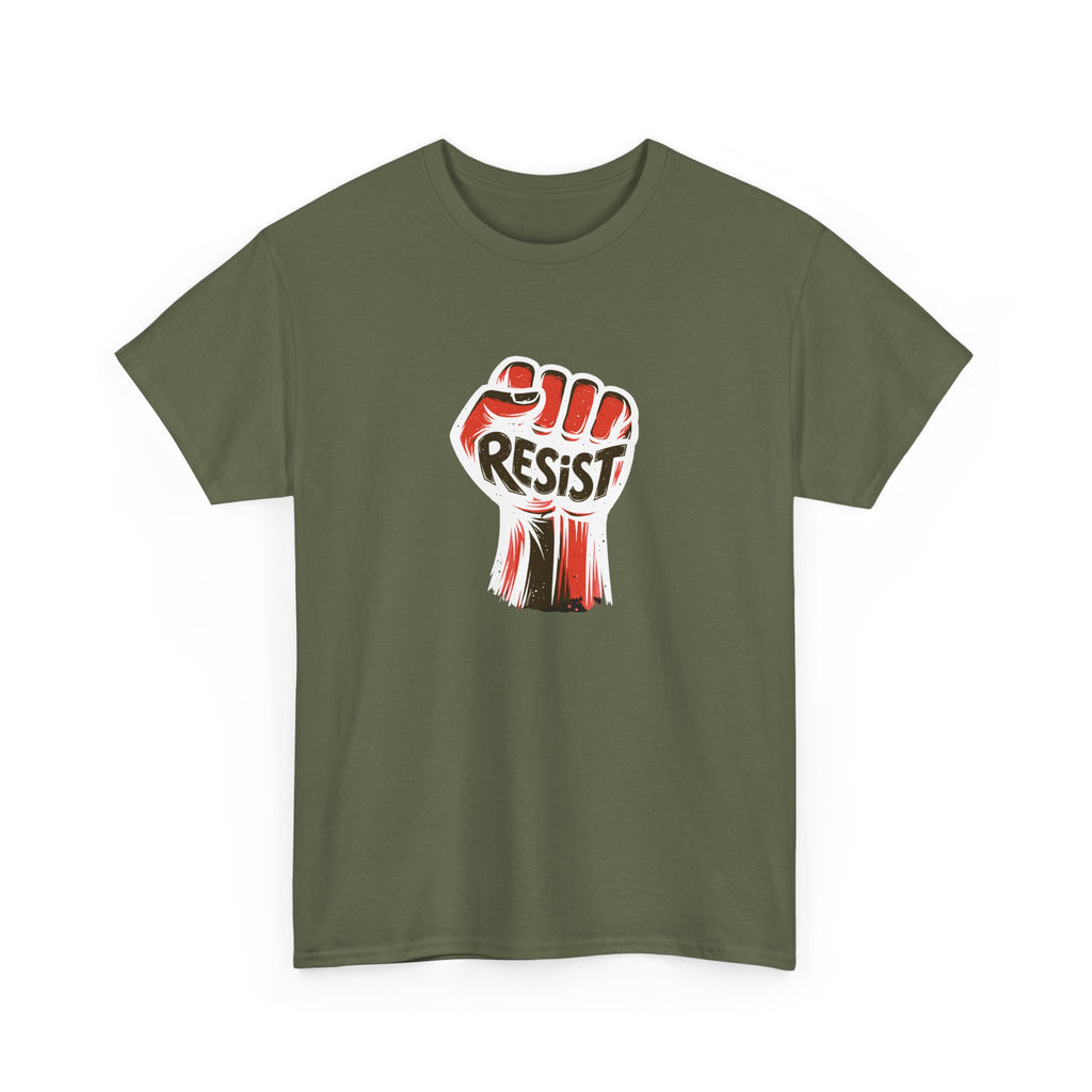 Resist Fist T‑Shirt — Bold Protest Graphic Tee
