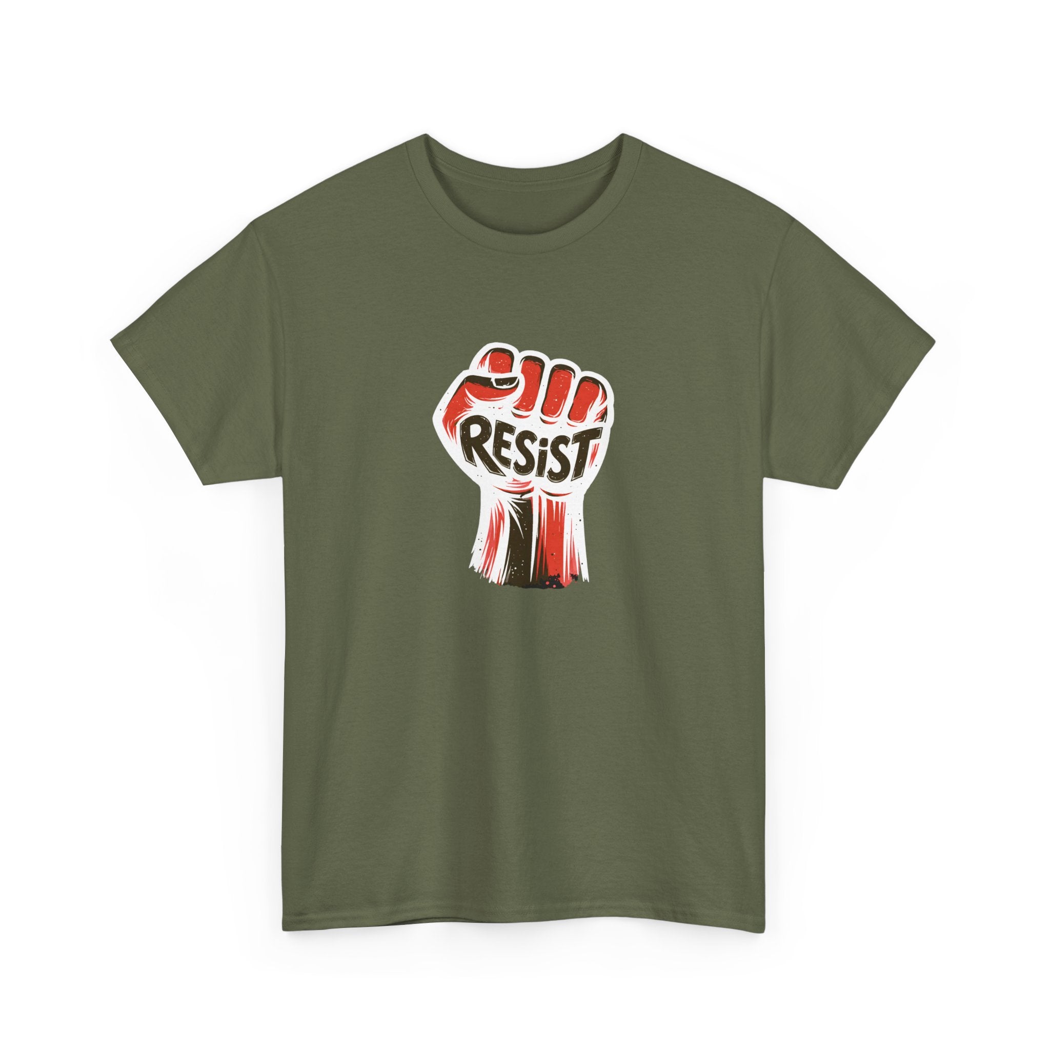 Resist Fist T‑Shirt — Bold Protest Graphic Tee