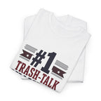 #1 Trash-Talk Champion T-Shirt Funny Sports Fan Tee