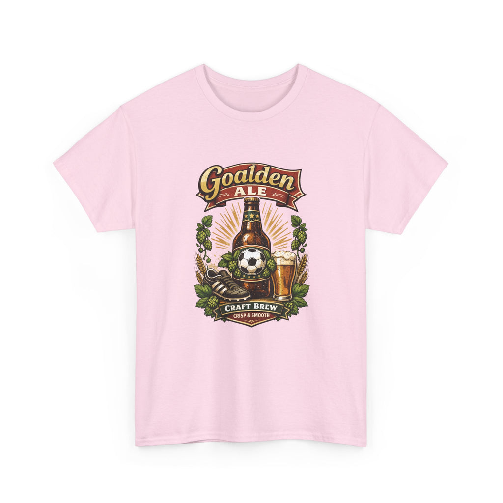 Goalden Ale Craft Beer And Soccer T-Shirt — Vintage Brewery Design