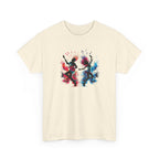 Music And Dance T-Shirt — Colorful Silhouette Graphic Tee