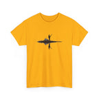 Guitarist Silhouette T-Shirt — Water Reflection Musician Tee