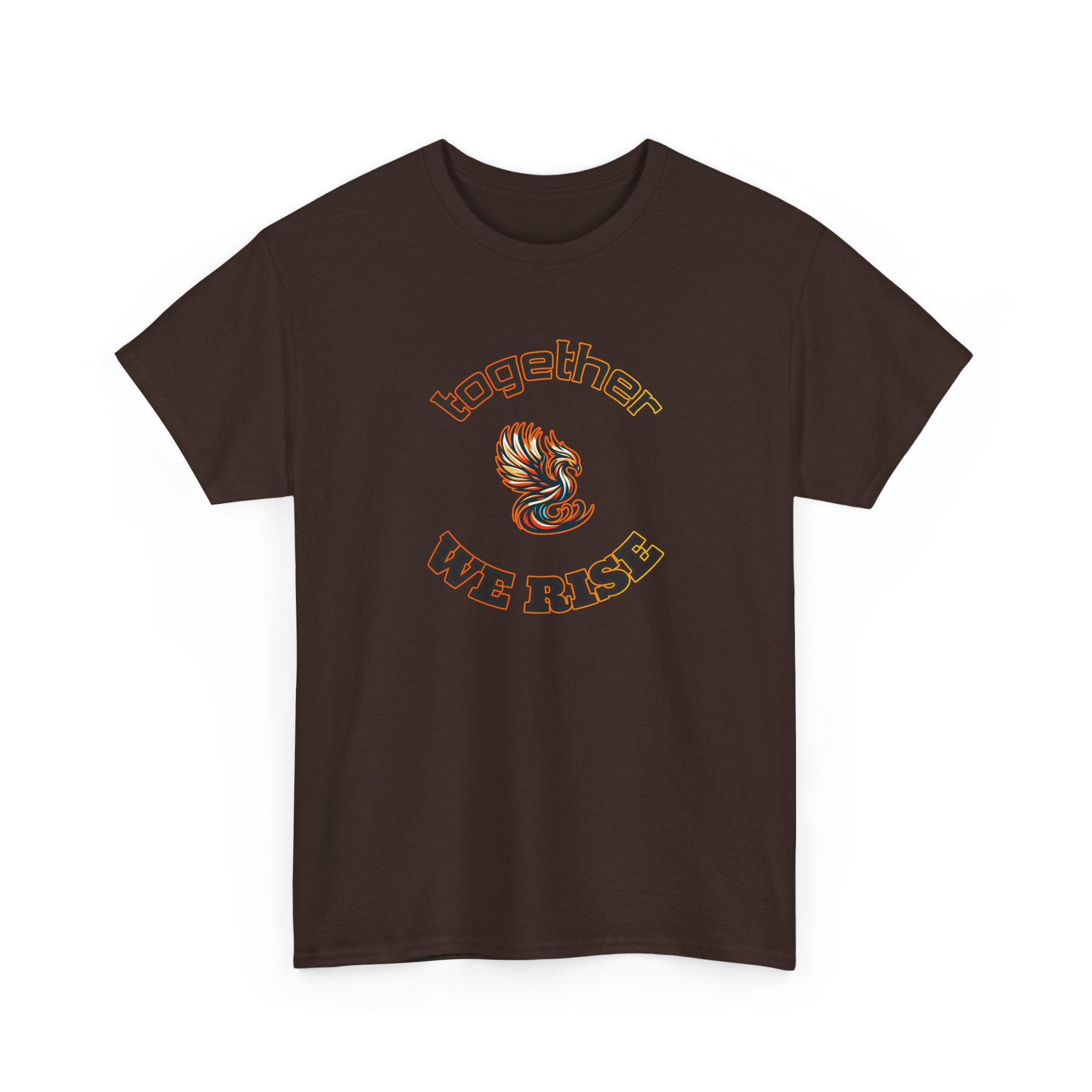Together We Rise Phoenix Tee — Inspirational Community Pride T-Shirt