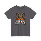 G.O.A.T. Graphic Tee — Fierce Goat Basketball Player Fan Shirt