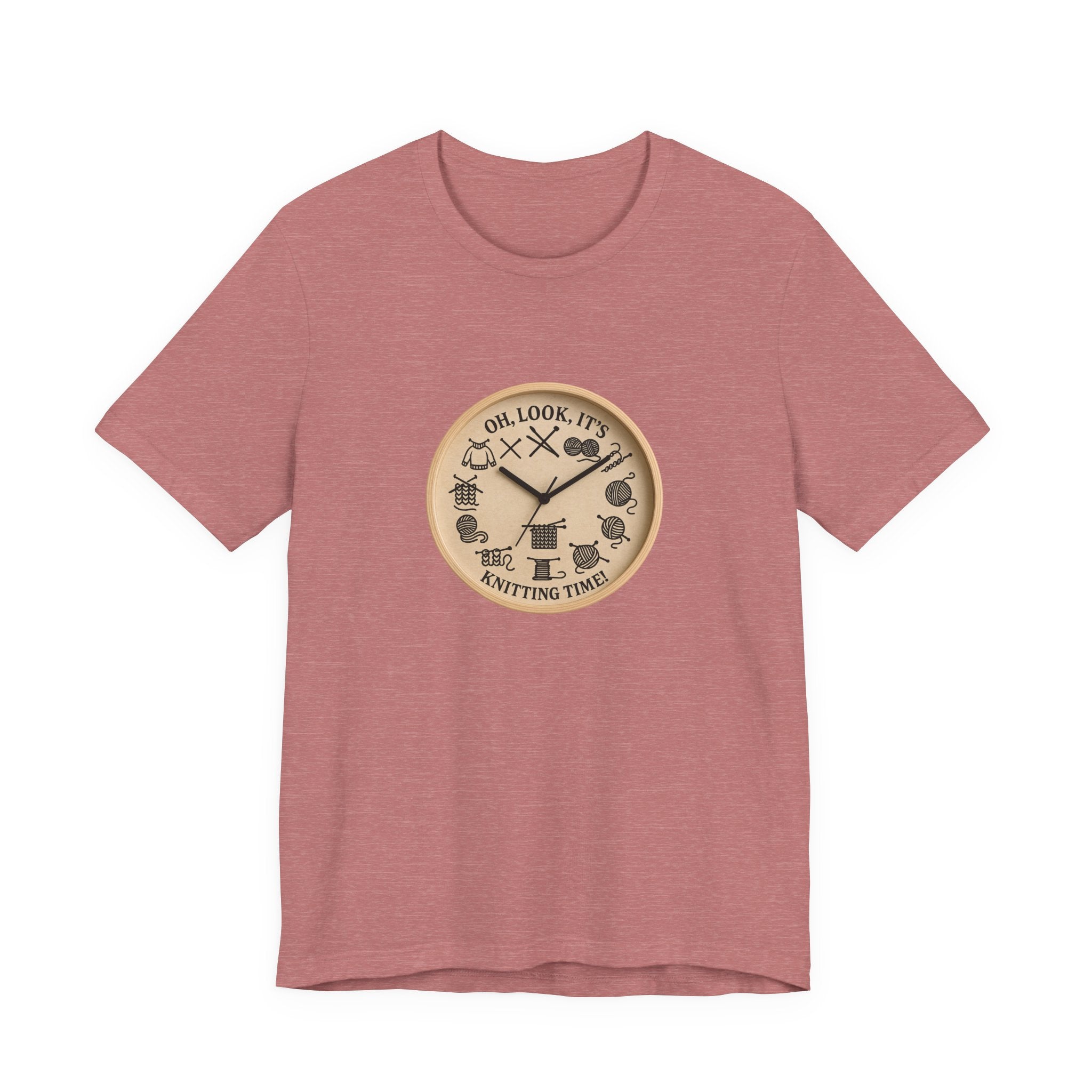 Knitting Time T-Shirt — "Oh, Look, It’s Knitting Time!" Graphic Tee