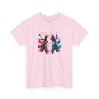 Music And Dance T-Shirt — Colorful Silhouette Graphic Tee
