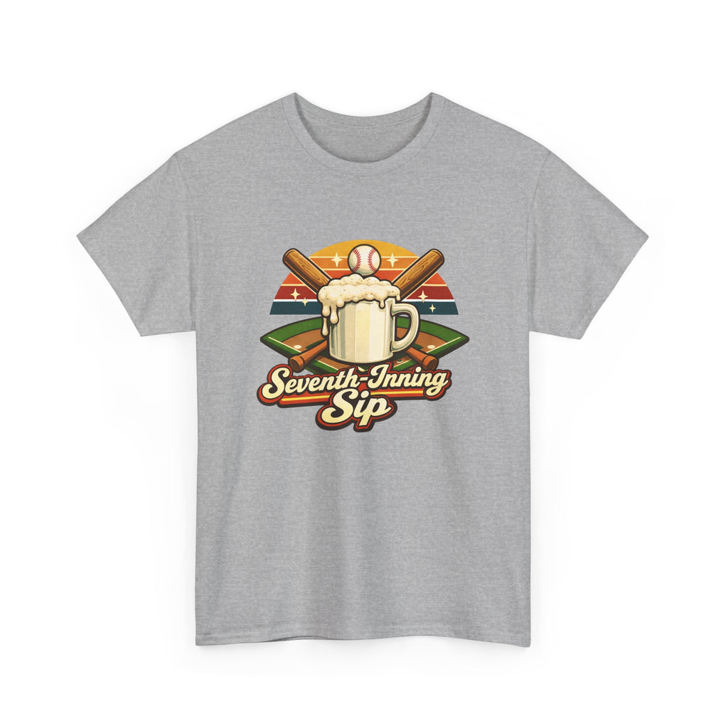 Seventh-Inning Sip Baseball Beer T-Shirt