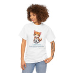 Kitten Soccer T‑Shirt - I Just Hope Both Teams Have Fun Funny Shirt For Soccer Fans