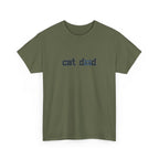 Cat Dad T‑Shirt — Minimalist Funny Cat Lover Tee