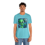 Unisex Jersey Alien Selfie Short Sleeve Tee