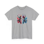 Music And Dance T-Shirt — Colorful Silhouette Graphic Tee
