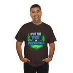 Pro in Procrastinate T-Shirt — Funny Sarcastic Graphic Tee for Chronic Procrastinators
