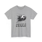 Football Soccer 'GOAL!' Graphic Tee - Fast Ball Design, Soccer Fan Shirt