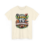 I Yell at the TV Professionally Funny Football Fan T-Shirt