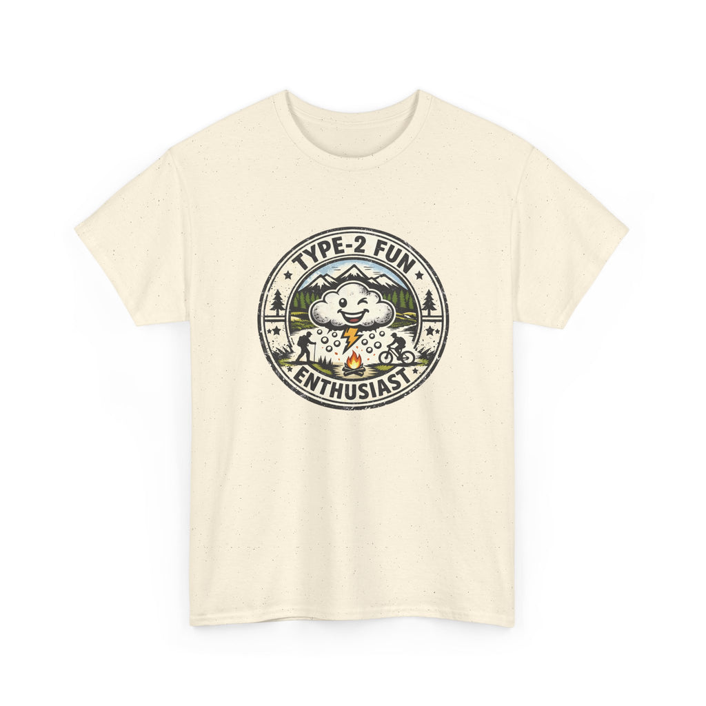 Type-2 Fun Enthusiasts T-Shirt — Funny Outdoor Hiking Camping Graphic Tee