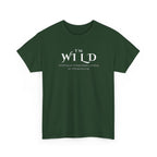 I'm Wild Minimalist Graphic Tee — 'I'm Wild' Text Design