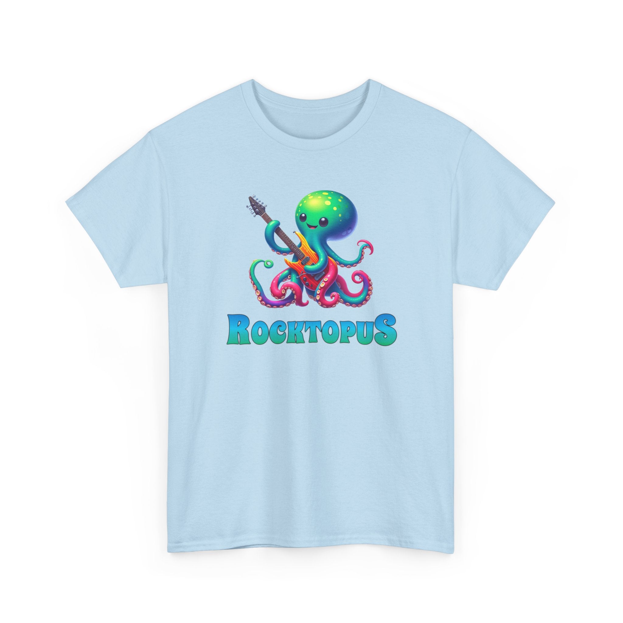 Rocktopus T-Shirt — Cute Octopus Playing Guitar Graphic Tee