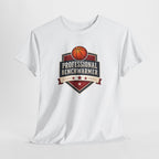 Professional Benchwarmer Basketball T-Shirt Funny Sports Graphic Tee