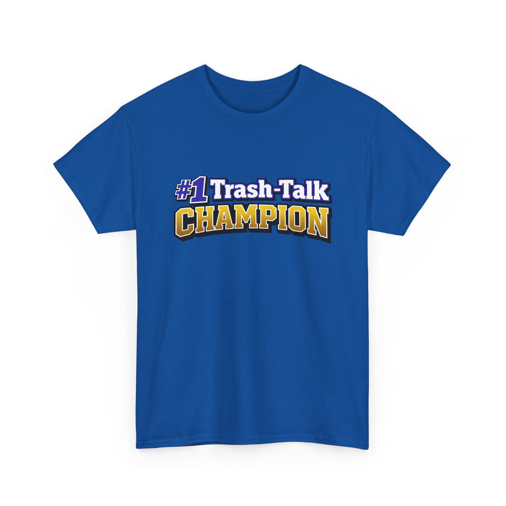 #1 Trash-Talk Champion Funny Sports Fan T-Shirt