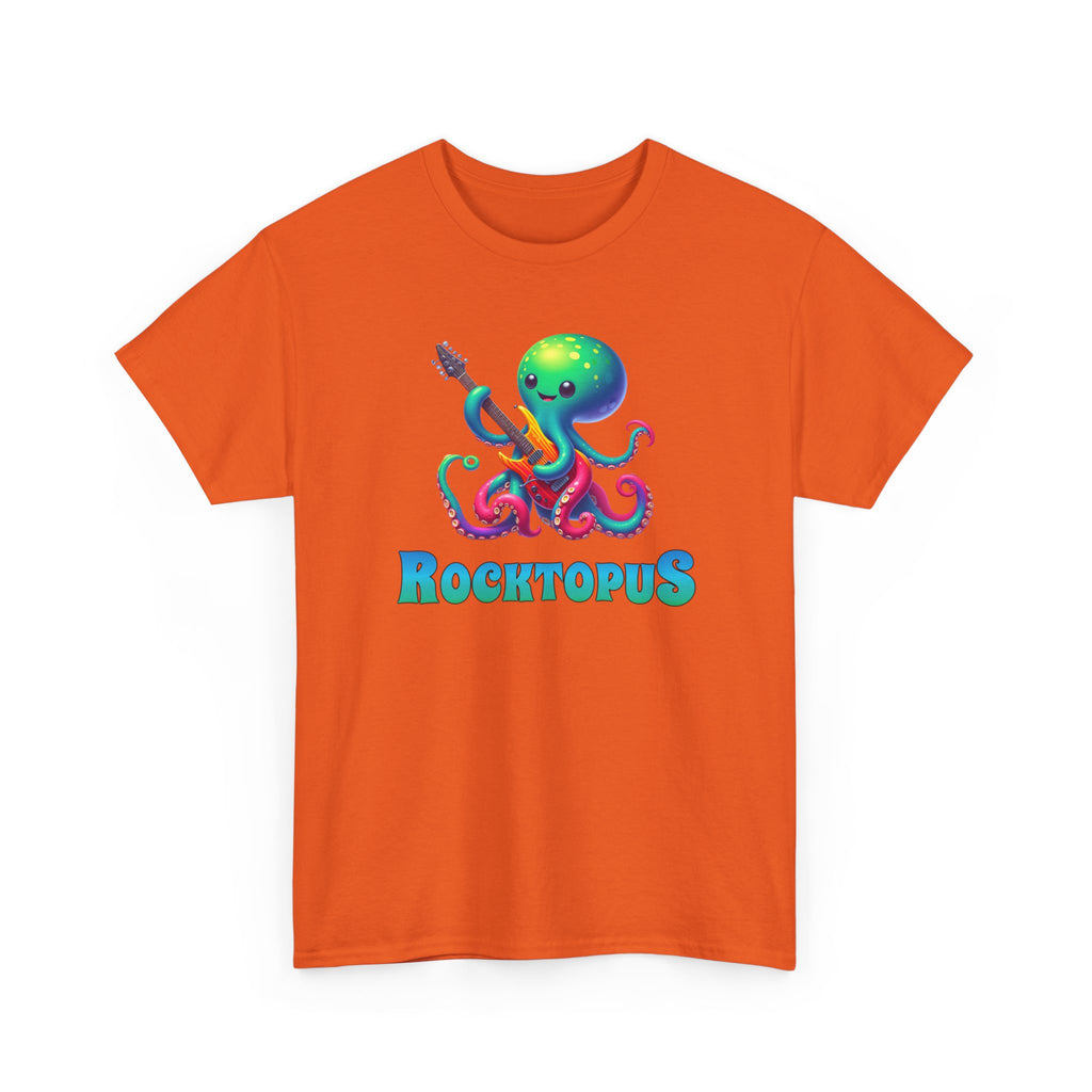 Rocktopus T-Shirt — Cute Octopus Playing Guitar Graphic Tee