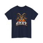 G.O.A.T. Graphic Tee — Fierce Goat Basketball Player Fan Shirt