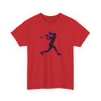 Baseball Batter Silhouette Tee — Women's Baseball Softball T‑Shirt