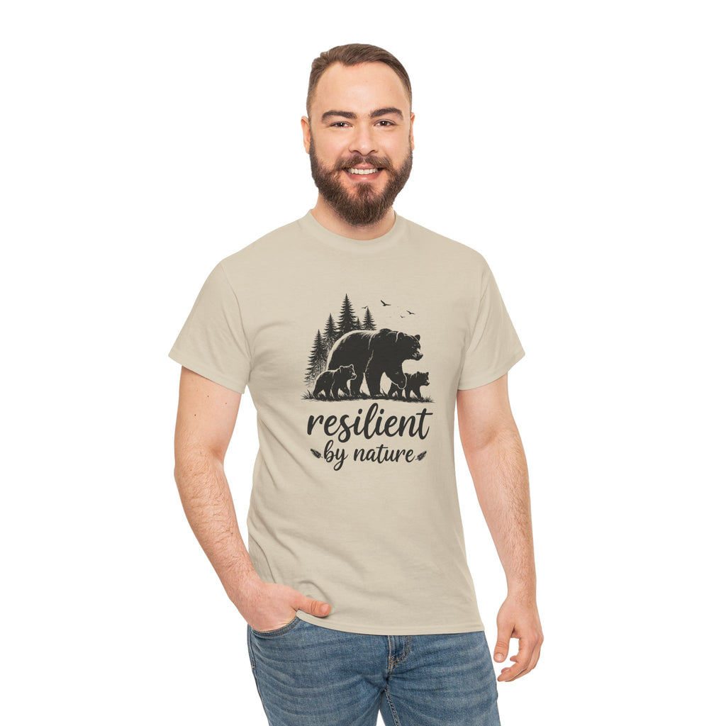 Resilient by Nature Bear T-Shirt — Outdoor Wildlife Tee