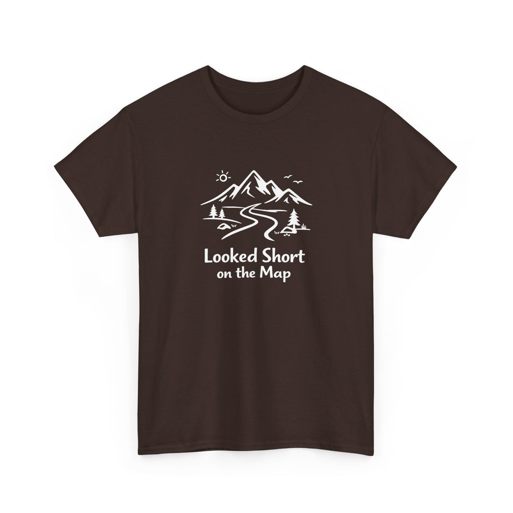 Looked Short on the Map Funny Mountain Hiking T-Shirt