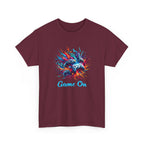 Gaming T-Shirt — 'Game On' Color Splash Controller Tee