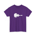 Guitar Silhouette Tee – Minimal Acoustic Music T-Shirt