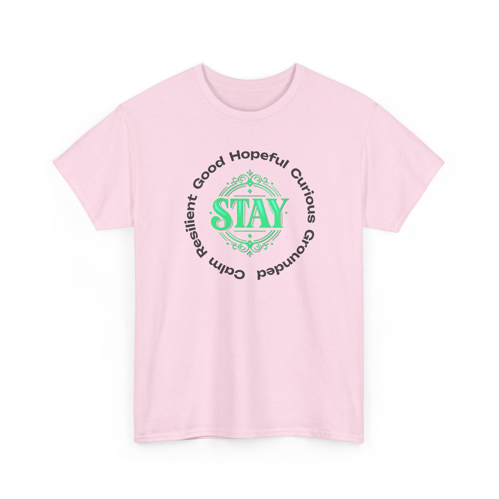 Stay Positivity Tee — "STAY" Positive Mindset Graphic T-Shirt