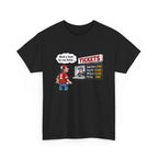 T-Shirt - Funny Sports Game Ticket Design (“Need a loan for one ticket…”)