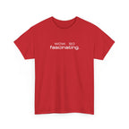 Sarcastic Humor T-Shirt — wow. so fascinating. Minimalist Text Tee