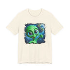 Unisex Jersey Alien Selfie Short Sleeve Tee